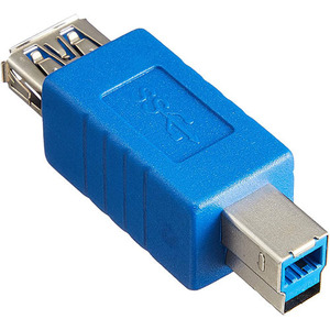 まとめ得 変換名人 変換プラグ USB3.0 A(メス)-B(オス) USB3AB-BA x [4個] /l