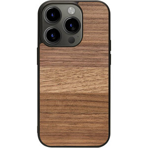 まとめ得 Man & Wood マンアンドウッド MagSafe対応天然木ケース for iPhone 15 Walnut I25502i15 x [2個] /l