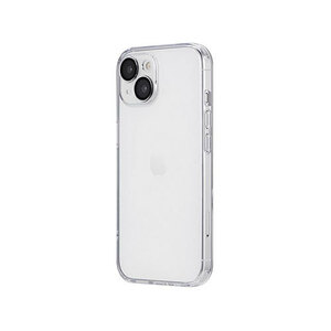 LEPLUS NEXT iPhone 15 カメラレンズ保護ガラスハイブリッドケース UTILO All Glass Cover クリア LN-IM23CAGCL /l