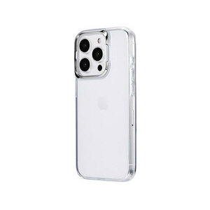 LEPLUS NEXT iPhone 15 Pro スタンド搭載ハイブリッドケース UTILO Cam Stand シルバー LN-IP23CSDSV /l