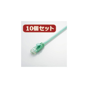 まとめ得 10個セット エレコム Gigabit やわらかLANケーブル(Cat6準拠) LD-GPY G1X10 x [2個] /l