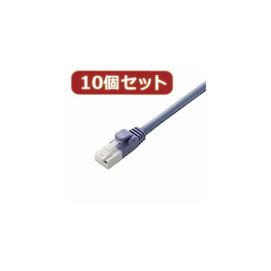 まとめ得 10個セット エレコム　ツメ折れ防止LANケーブル(Cat5E) LD-CTT BU30X10 x [2個] /l