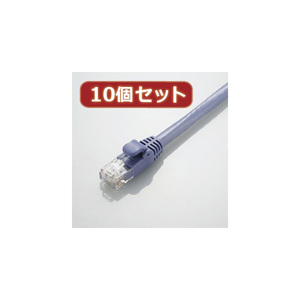 10個セット エレコム カテゴリー6A対応LANケーブル LD-GPA BU2X10 /l