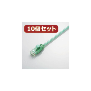 まとめ得 10個セット エレコム Gigabit やわらかLANケーブル(Cat6準拠) LD-GPY G2X10 x [2個] /l