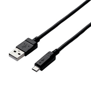 【5個セット】エレコム microUSBケーブル/2A出力/スタンダード/通信・充電/2m/ブラック MPA-AMB2U20BKX5 /l