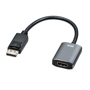 【5個セット】 サンワサプライ DisplayPort-HDMI 変換アダプタ HDR対応 AD-DPHDR01X5 /l