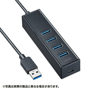 [Набор 5] Sanwa Supply с магнитом USB3.2Gen1 4 Port Hub USB-3H405BKNX5 /L