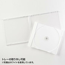 【5個セット(30枚×5)】 サンワサプライ Blu-ray・DVD・CDケース(30枚セット・ブラック) FCD-PN30BKNX5 /l_画像3