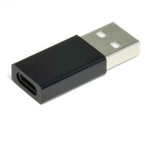 【10個セット】 日本トラストテクノロジー TypeC→USB2.0(A)変換コネクター (ブラック) TCU20A-BKX10 /l