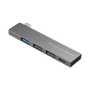 【5個セット】 サンワサプライ USB Type-C コンボ スリムハブ USB-3TCH21SNX5 /l