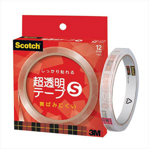 まとめ得 【20個セット】 3M Scotch スコッチ 超透明テープS 紙箱入 12mm幅 3M-BH-12NX20 x [2個] /l