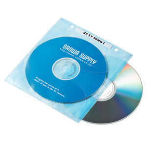 まとめ得 【5色ミックス×5セット】 サンワサプライ DVD・CD不織布ケース(リング穴付) FCD-FR100MXNX5 x [2個] /l