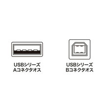 【5個セット】 サンワサプライ USB2.0ケーブル KU20-3BKHK2X5 /l_画像5