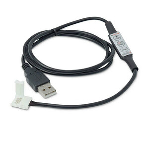 【5個セット】 日本トラストテクノロジー JTT テープLED USB連結ケーブル 4ピン 100cm TPLED4P-USBX5 /l