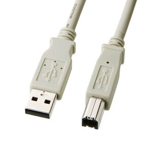 【5個セット】 サンワサプライ USBケーブル 3m KU-3000K3X5 /l