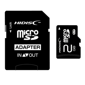 [5 шт. комплект ] HIDISC microSD карта памяти 2GB HDMCSD2GCLJP3X5 /l