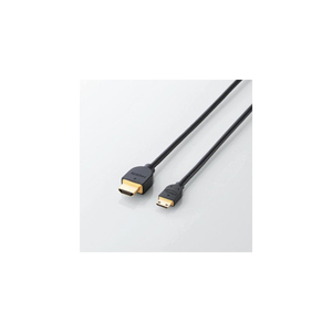 5個セット エレコム イーサネット対応HDMI-Miniケーブル(A-C) DH-HD14EM15BKX5 /l