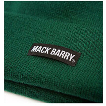 MACK BARRY マクバリー 【BEANIE(ビーニー)】 MACK BARRY マクバリー BASIC BEANIE グリーン MCBRY70641 /l_画像2