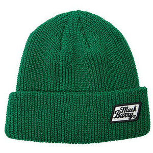 MACK BARRY マクバリー 【BEANIE(ビーニー)】 CLASSIC PATCH SHORT BEANIE ディープグリーン MCBRY71686 /l