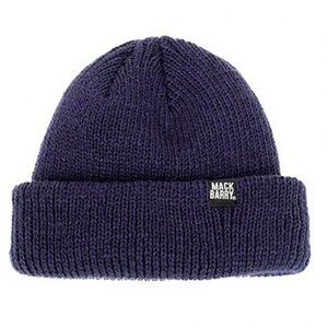 MACK BARRY マクバリー 【BEANIE(ビーニー)】 COZY SHORT BEAINE ネイビー MCBRY72683 /l