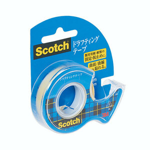 まとめ得 3M Scotch スコッチ ドラフティングテープ ディスペンサー付 3M-D-12 x [4個] /l