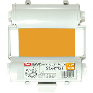 MAX マックス インクリボン SL-R112Tオレンジ IL90549 /l