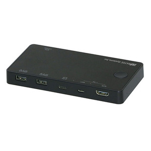 まとめ得 ラトックシステム 4K HDMIディスプレイ/USBキーボード・マウス パソコン切替器 (USB-C/Aパソコン対応) RS-240CA-4K x [2個] /l