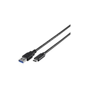 まとめ得 BUFFALO USB3.1ケーブル 1.5m (A to C) ブラック BSUAC31115BK x [2個] /l