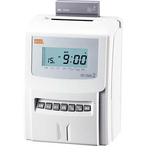 Max Max Time Recorder White ER-250S2 ER90028 /L