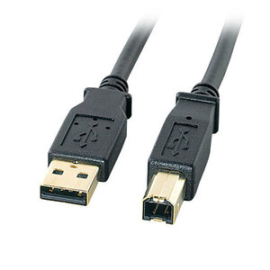 【5個セット】 サンワサプライ USB2.0ケーブル KU20-15BKHK2X5 /l