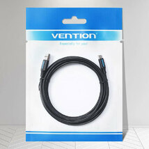 まとめ得 VENTION USB 2.0 A Male to USB-C Maleケーブル 2m Black PVC Type CO-6292 x [2個] /l_画像3
