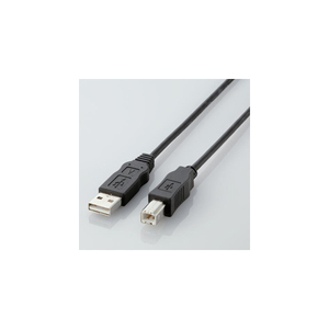 まとめ得 エレコム エコUSBケーブル(A-B・1.5m) USB2-ECO15 x [3個] /l