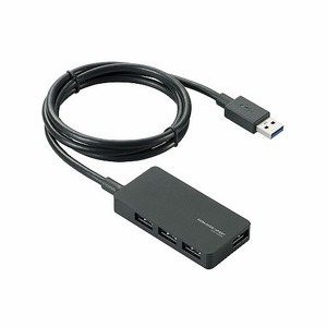 エレコム　USB3.0対応ACアダプタ付き4ポートUSBハブ　U3H-A408SBK /l