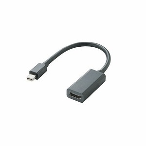 エレコム　Mini DisplayPort-HDMI変換アダプタ　AD-MDPHDMIBK /l