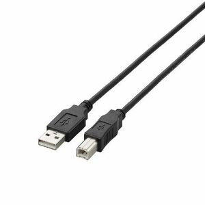 まとめ得 エレコム　USB2.0ケーブル　U2C-BN10BK x [3個] /l