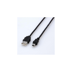 まとめ得 エレコム エコUSBケーブル(A-miniB・1.5m) USB-ECOM515 x [3個] /l
