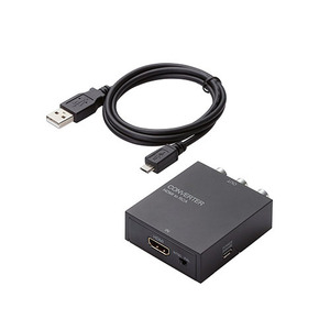  Elecom down scan converter /HDMI-RCA/HDMI1.4 AD-HDCV02 /l