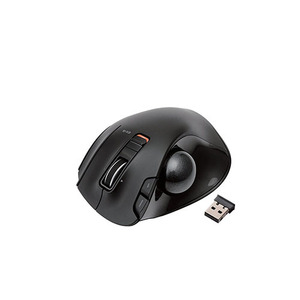  Elecom trackball mouse /WEB mail order limitation / parent finger /6 button / tilt function / wireless / height performance / black M-XT3DRBK /l