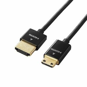 Elecom Digital Camera Minihdmi Cable DGW-HD14SSM20BK /L