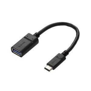 まとめ得 エレコム USB3.1ケーブル(Type-C-Standard-A) USB3-AFCM01NBK x [2個] /l