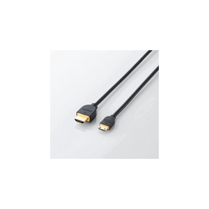 エレコム イーサネット対応HDMI-Miniケーブル(A-C) DH-HD14EM10BK /l