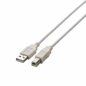 まとめ得 エレコム　USB2.0ケーブル　U2C-BN30WH x [2個] /l