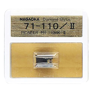まとめ得 NAGAOKA 交換用レコード針 Pioneer PN-110MK-2 互換品 71-110/2 x [2個] /l