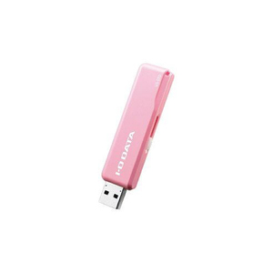 IOデータ USBメモリ ピンク [64GB /USB3.1 /USB TypeA /スライド式] U3-STD64GR/P /l