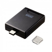 まとめ得 サンワサプライ UHS-II対応SDカードリーダー(USB Type-Cコネクタ) ADR-3TCSD4BK x [2個] /l_画像1