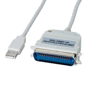 サンワサプライ USBプリンタコンバータケーブル USB-CVPRN /l