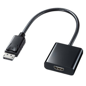 サンワサプライ DisplayPort-HDMI変換アダプタ AD-DPHD04 /l