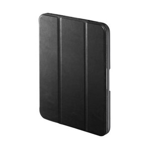 サンワサプライ iPad mini 2021 Apple Pencil収納ポケット付きケース ブラック PDA-IPAD1814BK /l