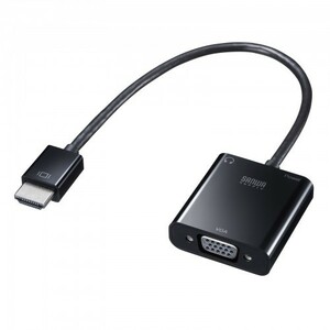 サンワサプライ HDMI-VGA変換アダプタ(オーディオ出力付き) AD-HD23VGA /l