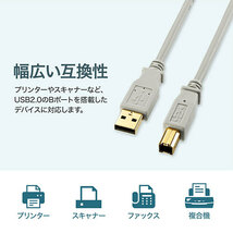 まとめ得 サンワサプライ USB2.0ケーブル KU20-15HK2 x [2個] /l_画像4